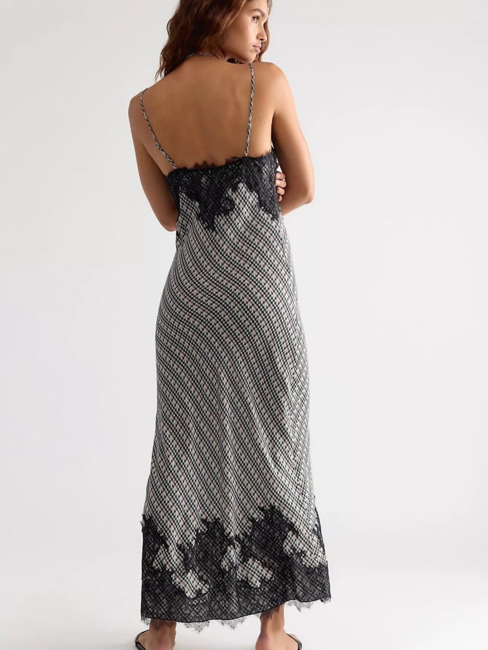 Check Me Out Column Slip Dress - Picture 2 of 7